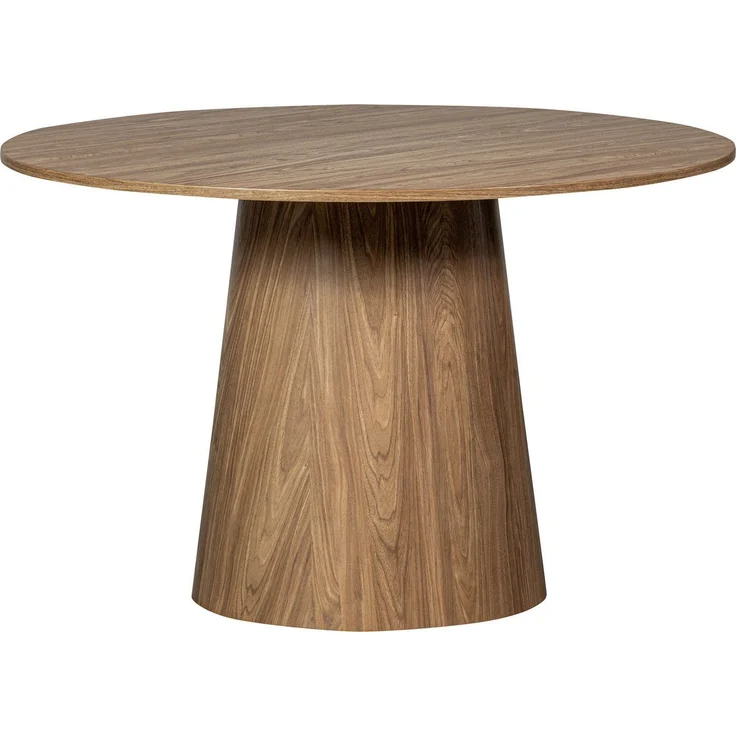 WOOOD Esstisch Maan, runde Form, sichtbarer Holzmaserung, H 75 cm x Ø 120 cm – Bild 1