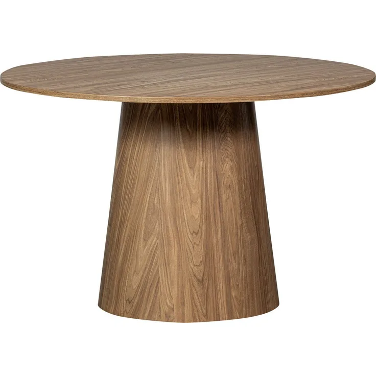 WOOOD Esstisch Maan, runde Form, sichtbarer Holzmaserung, H 75 cm x Ø 120 cm