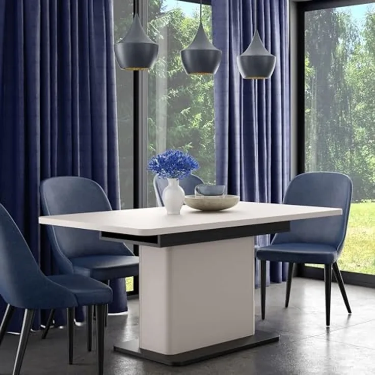 Esstisch Venedig / Vodol, Beige, 160 x 90 x 75 cm