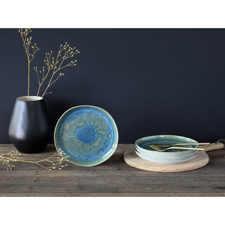 Yuki Grün-blau, Dessertteller 4-tlg (mo) – Bild 2