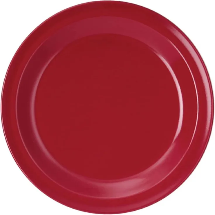 Waca Melamin Kuchenteller rot - Größe 19,5 cm