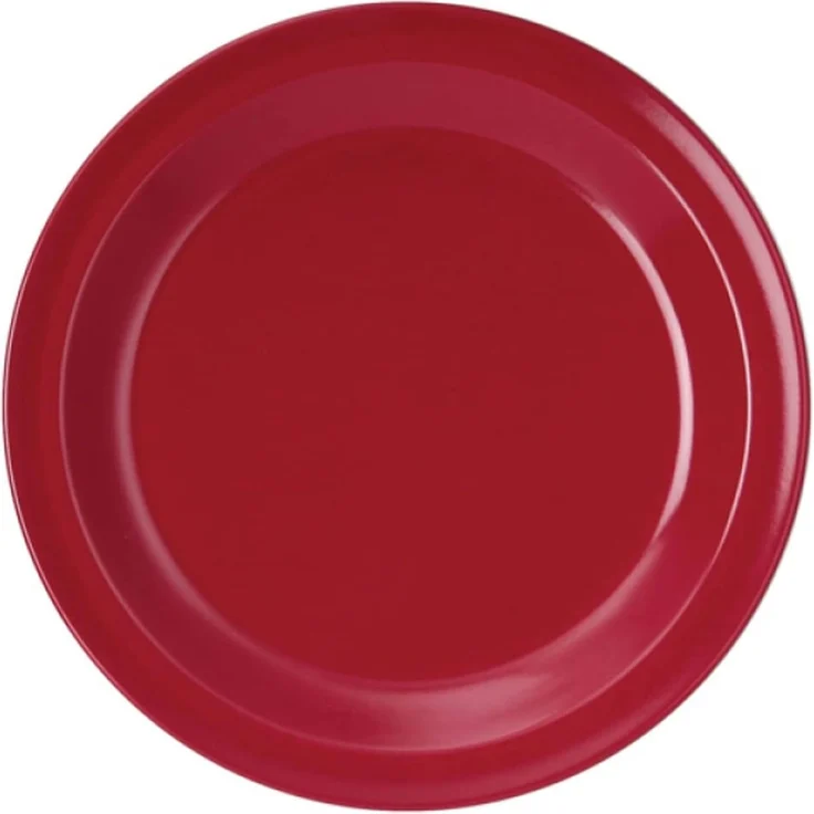 Waca Melamin Kuchenteller rot - Größe 19,5 cm
