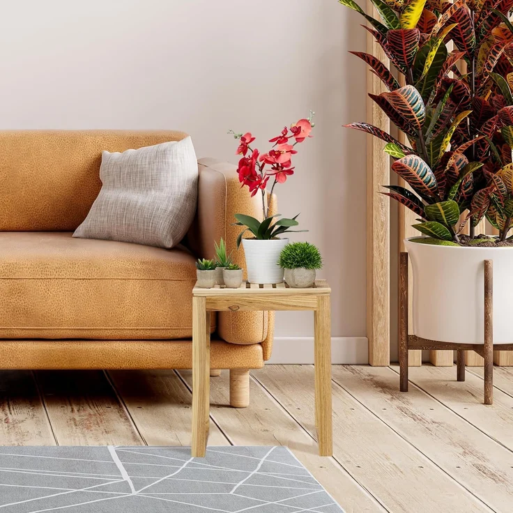 Relaxdays Hocker aus Holz – Bild 4