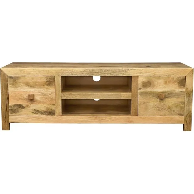Fernsehtisch Hina 150x50x45 aus Mangoholz