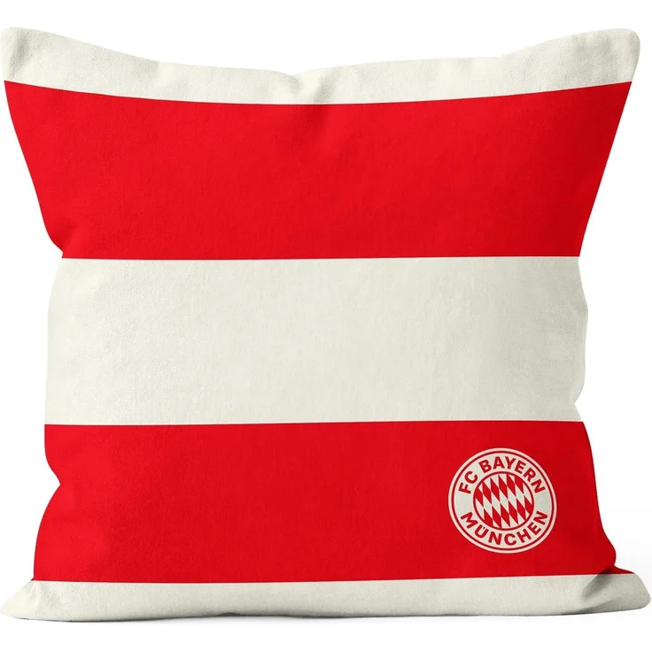 FC Bayern München Kopfkissen FC Bayern München I Kissen I Sofakissen I Zierkissen I Rot/Weiß – Bild 3