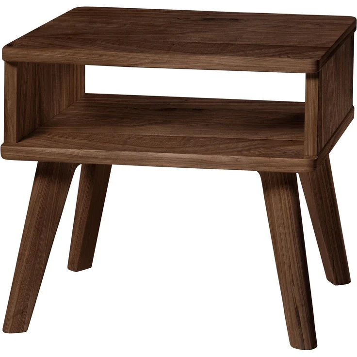 Stand Tische Nussbaum Massivholz 38cm x 48cm x 42cm – Bild 1