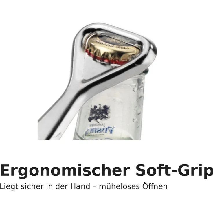 Thiru Flaschenöffner - 10 Getränkeöffner aus Metall - stabil & handlich – Bild 3