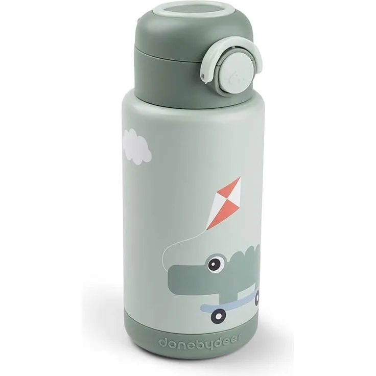 Done by Deer Thermoflasche Playground Grün 340ml