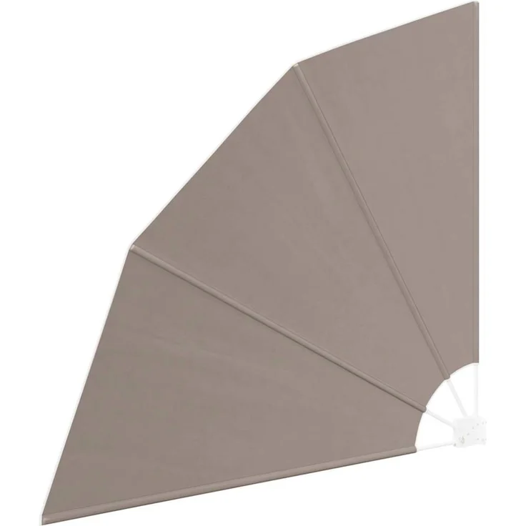 vidaXL Balkon Sichtschutz Taupe 160 x 160 cm Polyester 42000918 – Bild 3