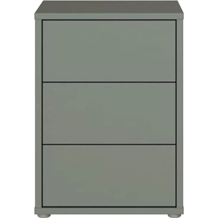 FORTE Nachtkommode Alice Springs, Schubkästen mit Vollauszug, Push to Open – Bild 2