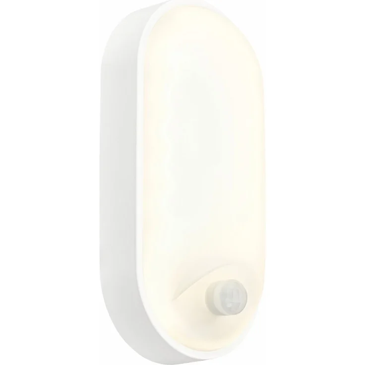 Briloner LED-Wandleuchte Ruch mit Bewegungsmelder 22 x 10,5 cm warmweiß weiß – Bild 2