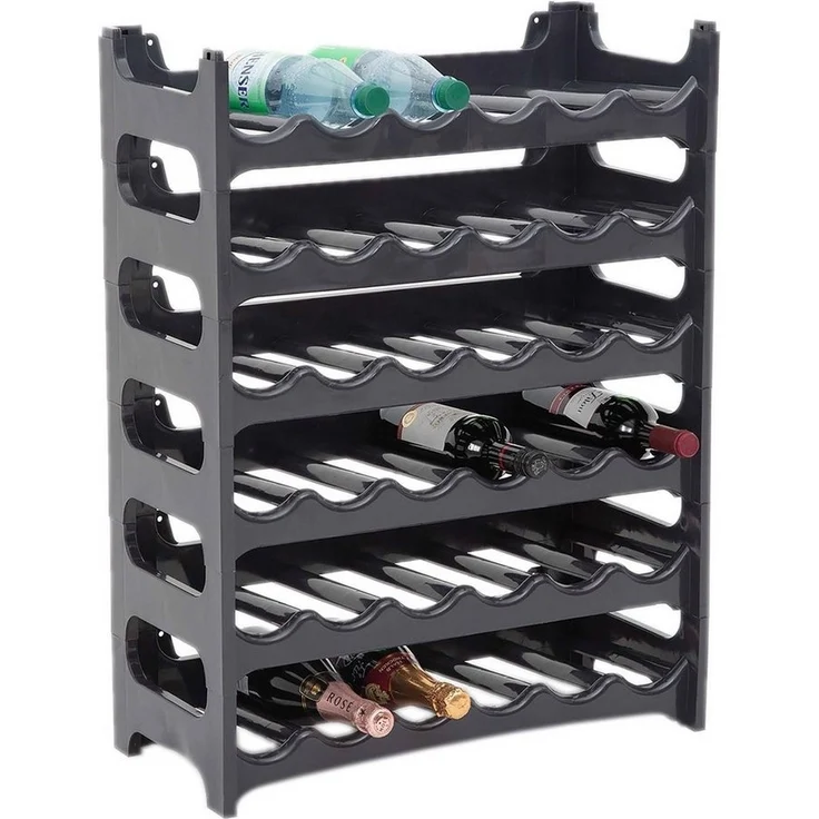 Novaliv Weinregal -, Spar-Set 6-tlg, Stapelbar,platzsparend, erweiterbar – Bild 5