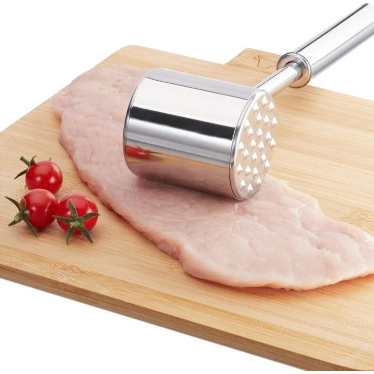 Fleischklopfer aus Edelstahl – Bild 3