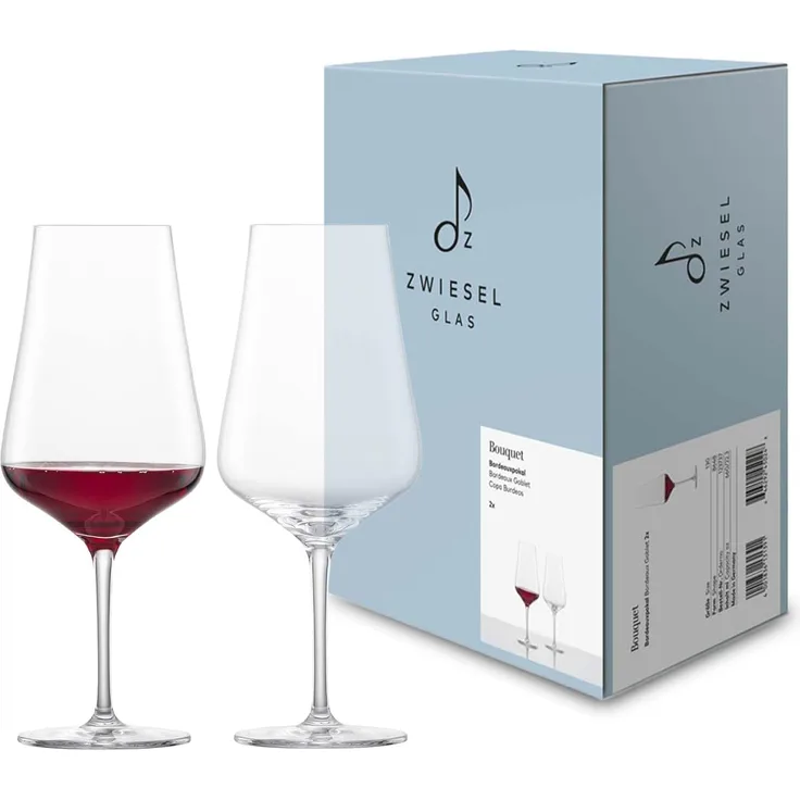 Zwiesel Glas Bouquet Bordeaux Rotweinglas 660 ml 2er Set