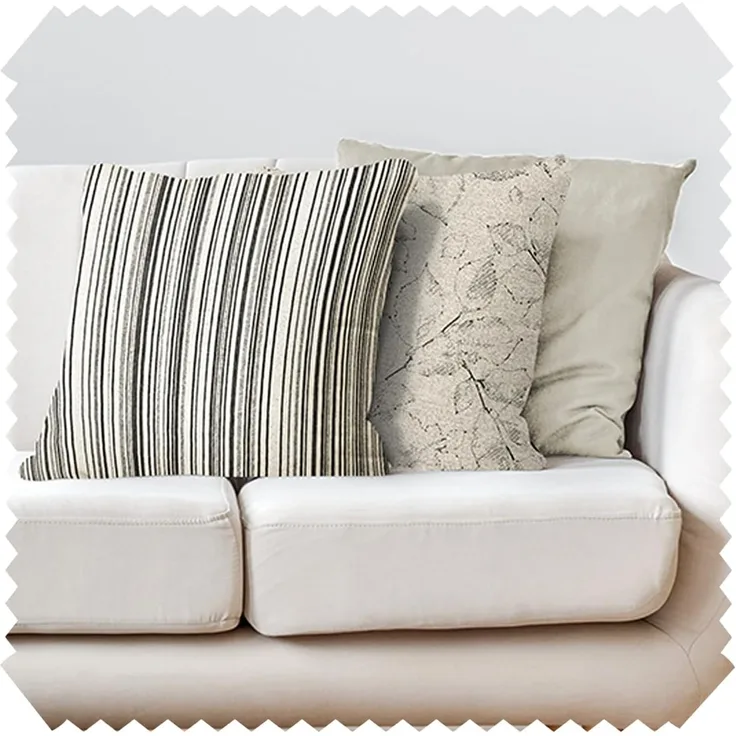 novely® Dekokissen novely® 3er-SET DEKOKISSEN MALCHIN Couch Sofakissen Kissenbezug Füllun