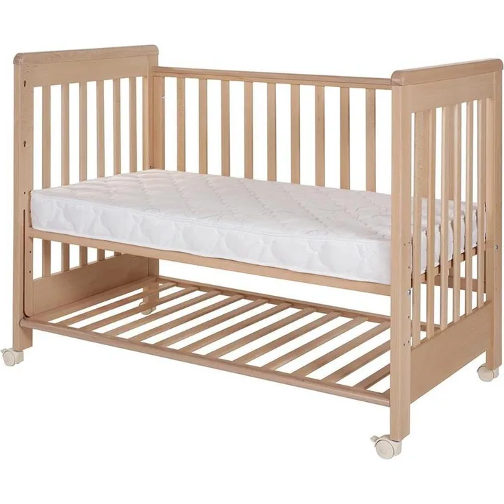 Treppy Beistellbett 'Dreamy Plus 2' natur