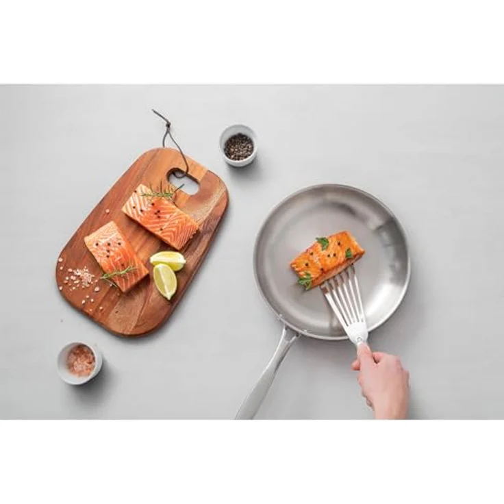 Tramontina Grano Bratpfanne, Ø 30 cm, Edelstahl, Induktion, ofenfest, spülmaschinengeeignet – Bild 7