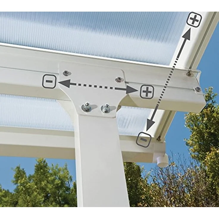 Palram - Canopia Aluminium Terrassenüberdachung – Bild 6