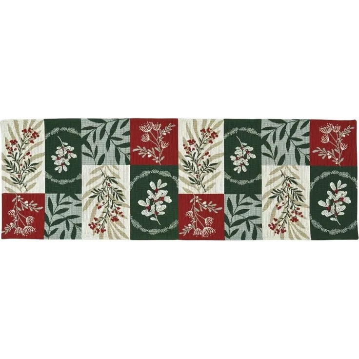 sander table + home Tischläufer Winter Greens 49 x 143 cm