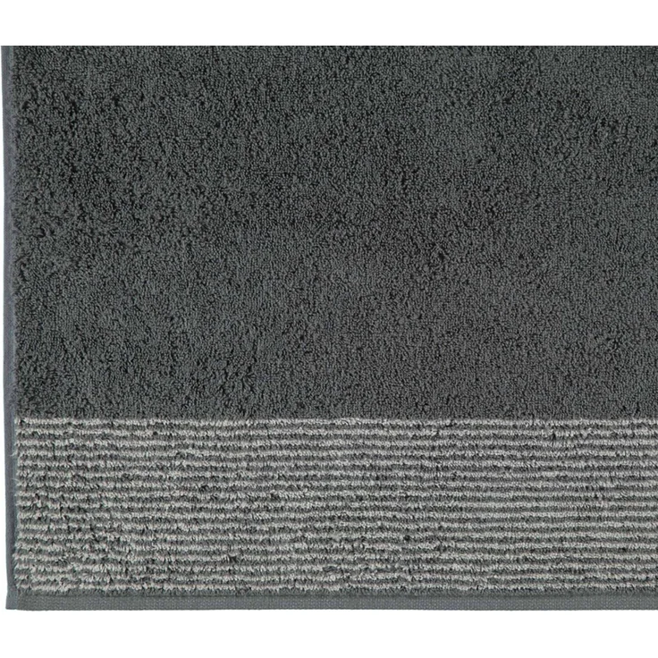 CAWÖ Gästetuch - Luxury Home, C Two-Tone, Walkfrottier Schiefer 30x50cm – Bild 4