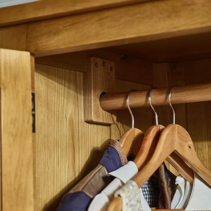 Julian Bowen Marlborough Kombinations-Kleiderschrank, Eiche – Bild 9