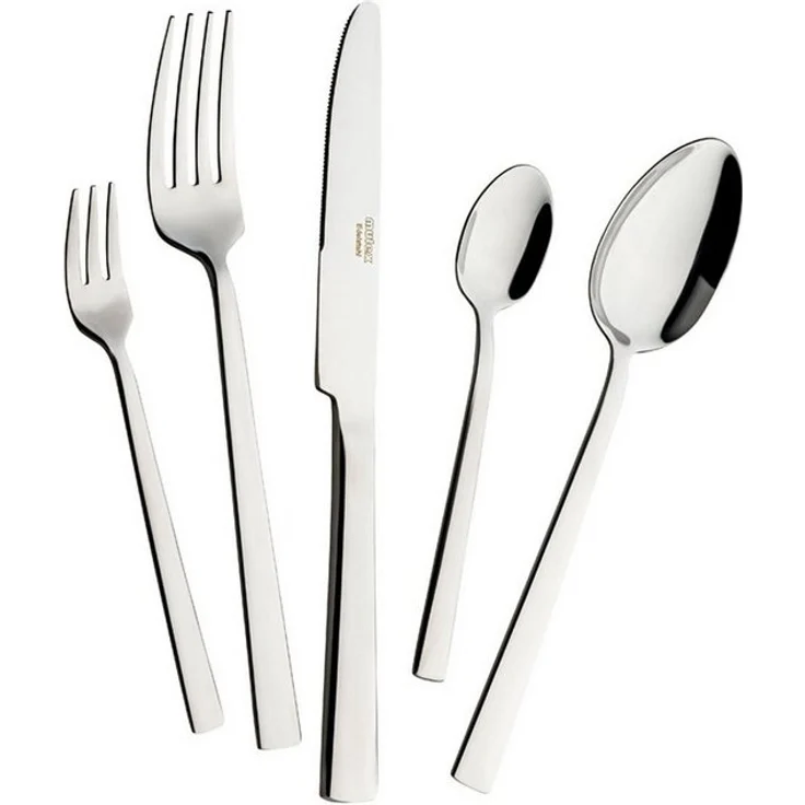 Mulex Besteck-Set Orlando (30-tlg), 6 Personen, Edelstahl 18/0, hochglanzpoliert – Bild 4