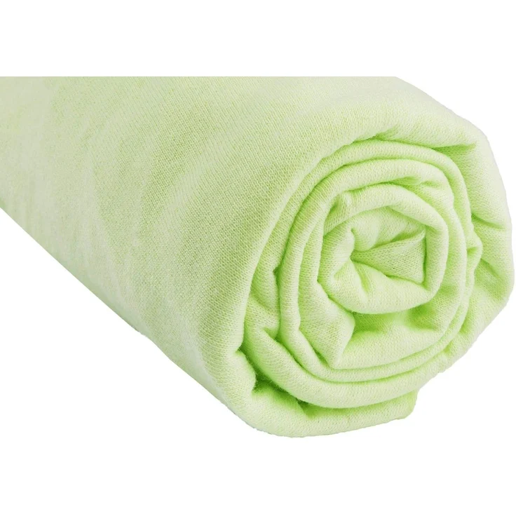 3 Spannbetttücher Baumwolle für Babybett - 70x160 - Anis, Weiß, Türkis – Bild 2