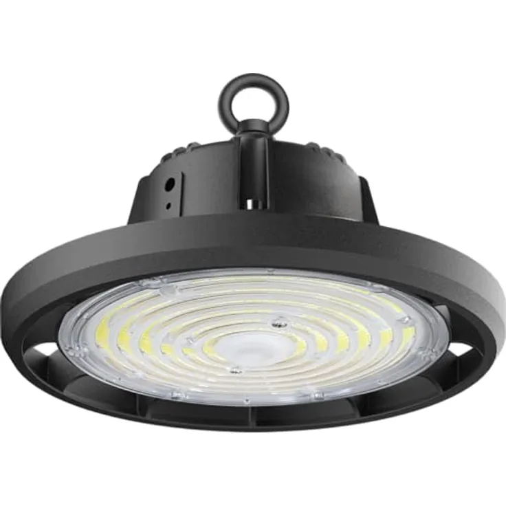 Berger & Schröter LED Strahler UFO high bay light 120 W, 22800 Lumen, dimmbar, 6500 K Weißlicht, IP66, ideal für hohe Decken und große Flächen