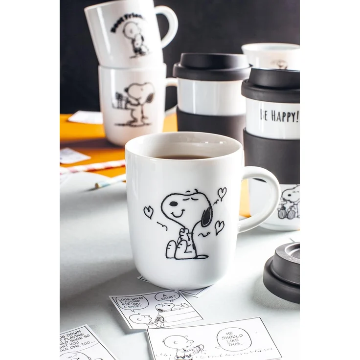 KAHLA Cappuccinotasse Peanuts Tasse 0,22 l, Porzellan, Made in Germany – Bild 3