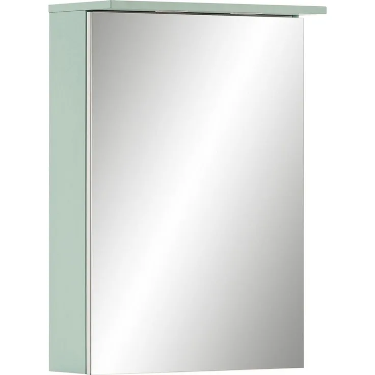 Schildmeyer Spiegelschrank Gloria 146574, Mint/Gold, 72,3 x 50,4 x 16 cm