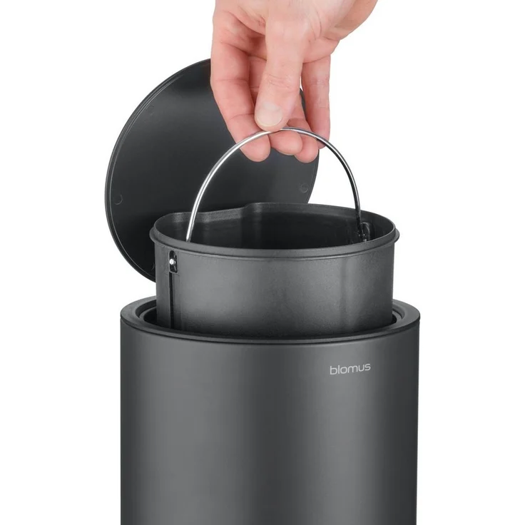 blomus Kosmetikeimer -SINO- Mülleimer 3 Liter, Absenkautomatik (Soft Close), Innenbehälter – Bild 3