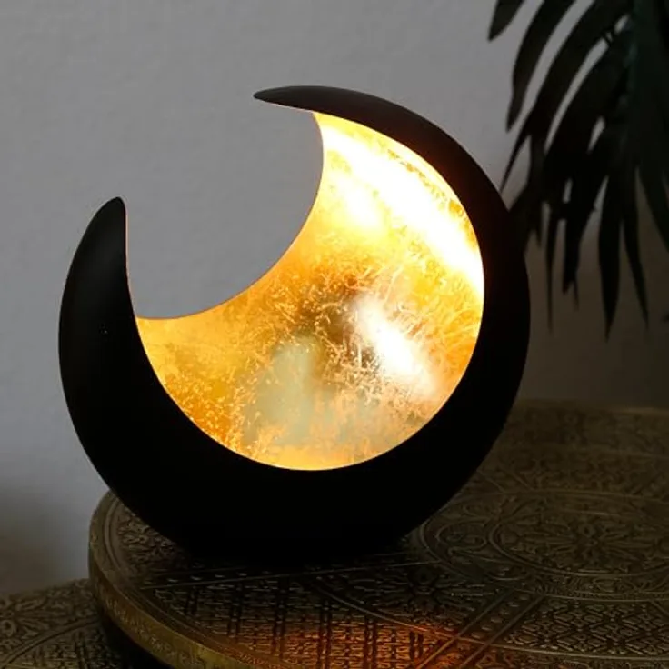 Orientalisches Windlicht Ravi Gold