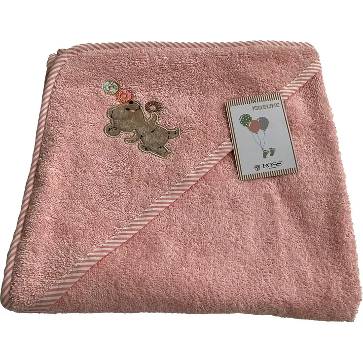 ROSS Kapuzenhandtuch KIDSLINE, Frottier (1-St), 100 % Baumwolle