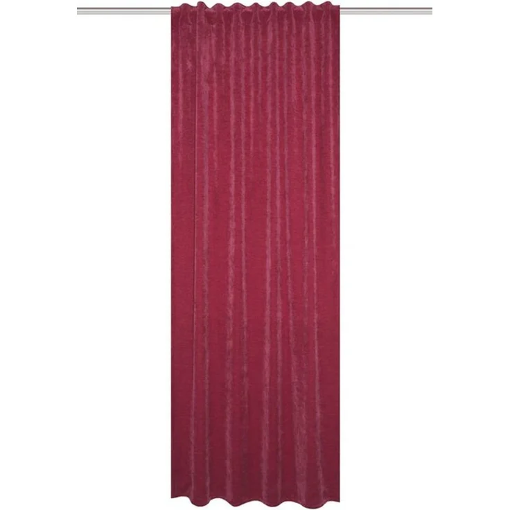 Home Basics Vorhang WOLLY, Multifunktionsband (1 St), abdunkelnd, Chenille – Bild 4