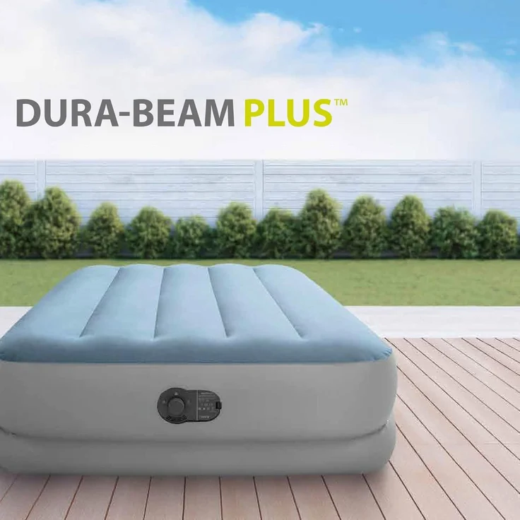 Intex Luftbett DuraBeam Mid-Rise Comfort mit USB-Pumpe 99 x 191 x 36 – Bild 2