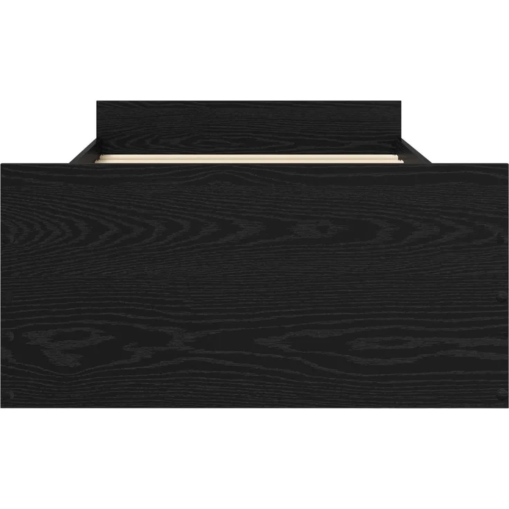 vidaXL Bettgestell mit Stauraum Schwarze Eiche 80 x 200 cm 3429507 – Bild 4