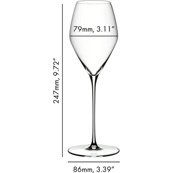 Riedel VELOCE Rosé Weinglas 2er Set + Poliertuch – Bild 2