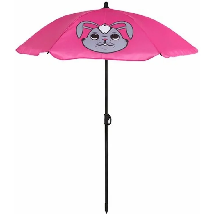 Kinder Sonnenschirm Sonnenschutz Gartenschirm Ø110xH130 cm Hase – Bild 3