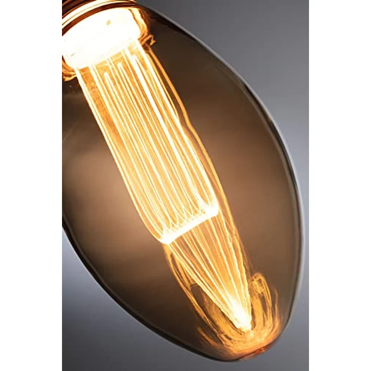 Paulmann LED-Lampe E27 3,5 W Arc, warmes Goldlicht 1.800 K, Vintageoptik – Bild 4