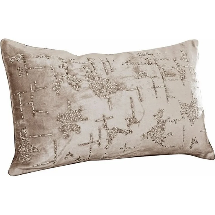 Mirabeau Kissenhülle Kissenhülle Malencio creme/silber – Bild 4