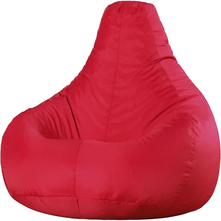 Bean Bag Bazaar Gaming Sitzsack „Recliner“, Gamer Sitzsack für Erwachsene und Kinder, Indoor Outdoor Sitzsack Sessel Gaming mit Füllung (Sitzsack, Rot) – Bild 1