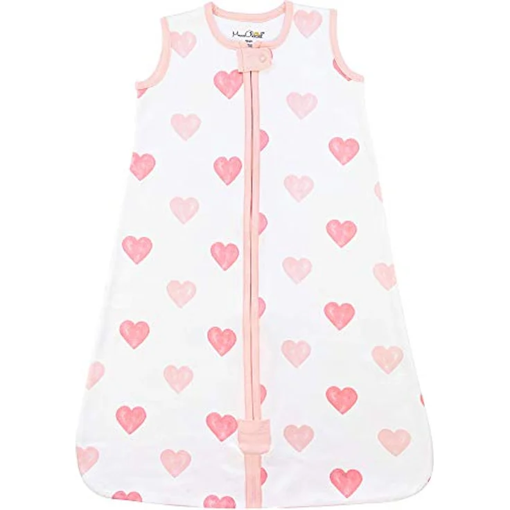 Mama Cheetah Baby Schlafsack, Bio-Baumwolle, Tragbare Babydecke, Schlafsack mit 2-Wege-Reißverschluss, Ganzjahres-Baby-Schlafsack, Kleinkind Junge Mädchen Neugeborenes – Bild 2