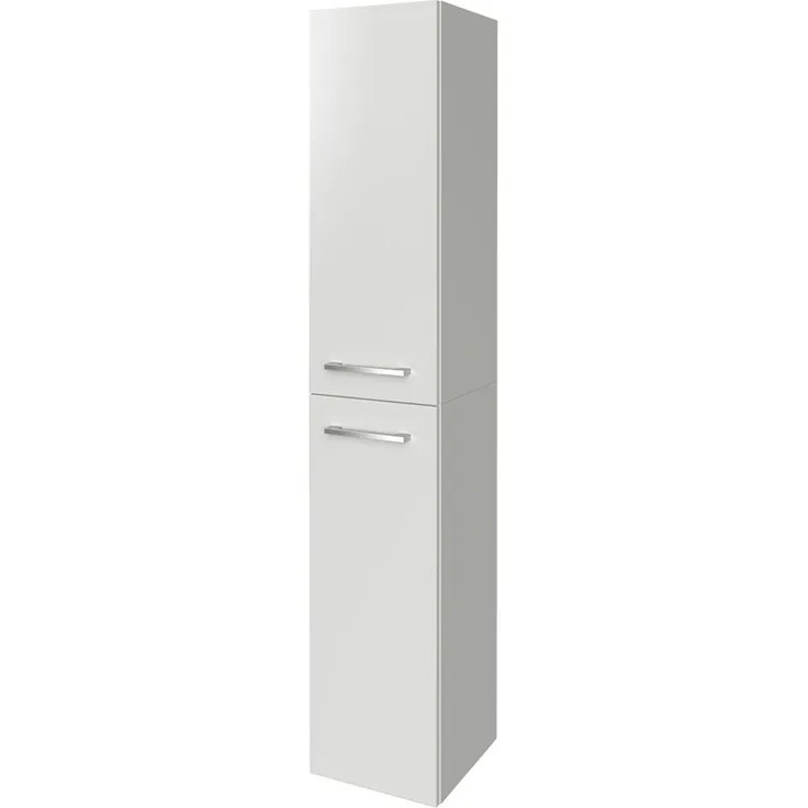Fackelmann B.STYLE Hochschrank rechts, 30 cm breit, Weiß
