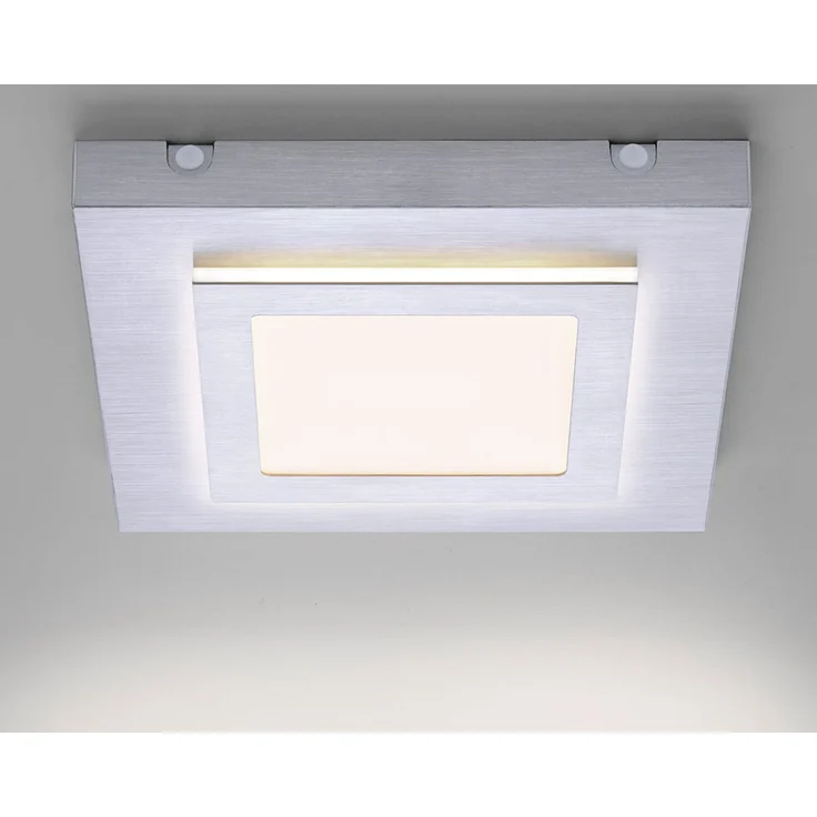 LED Deckenleuchte, Aluminium, silber, warmweiß, L 30 cm – Bild 7