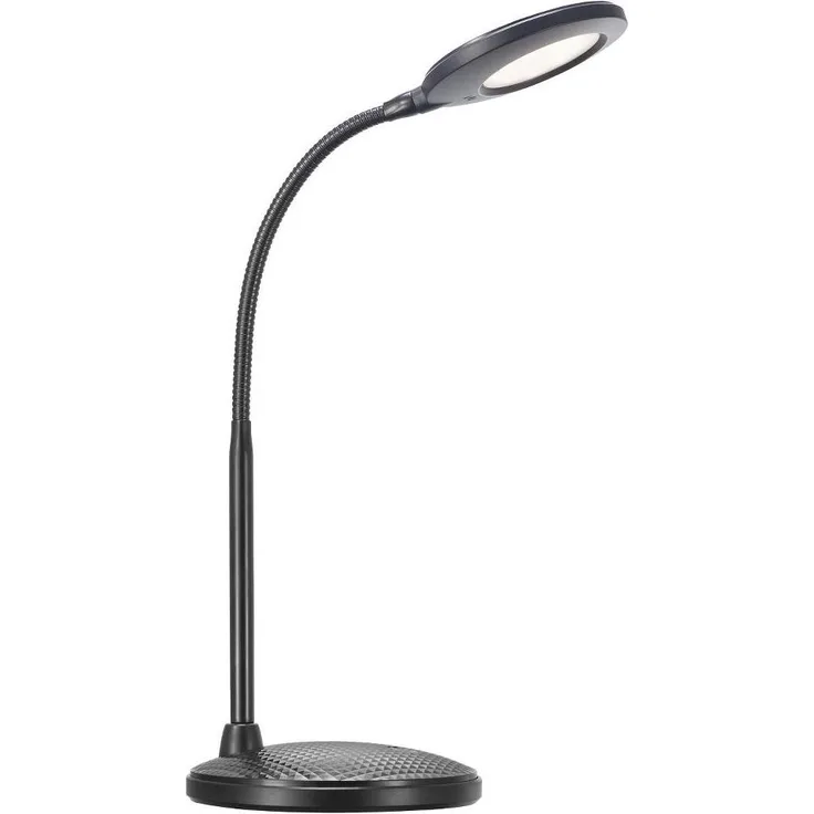 Nordlux LED Leseleuchten Dove, Schwarz, Kunststoff, Metall, Plastik, 84593103