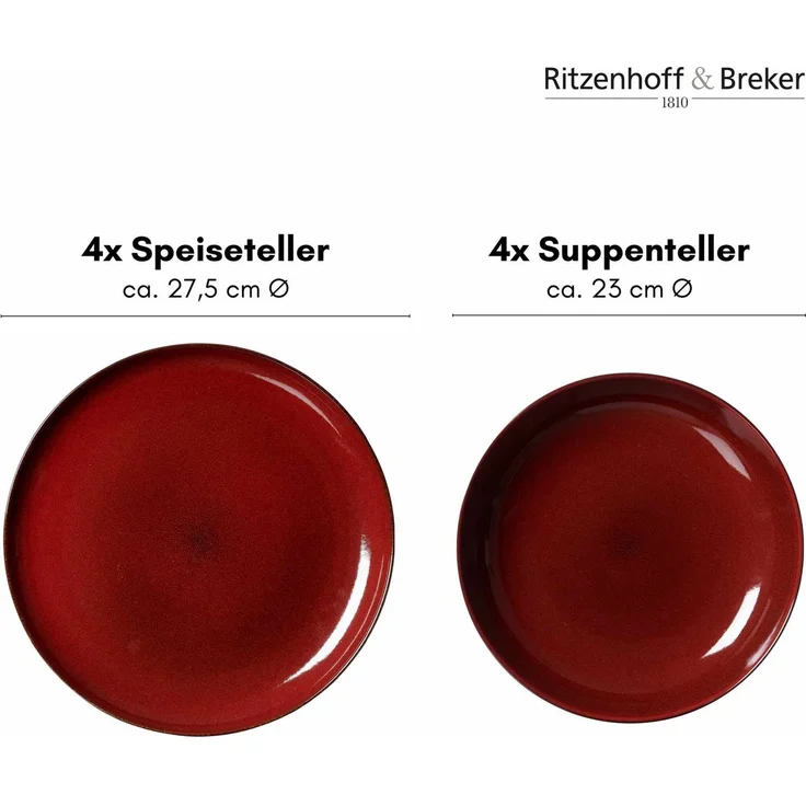 Ritzenhoff & Breker Gambia Tafelservice 8-teilig – Bild 2