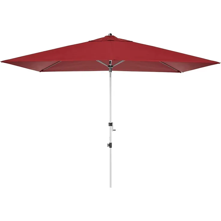 Doppler Sonnenschirm / Kurbelschirm "Expert 300 x 200 Auto Tilt", bordeaux, 300 x 200 cm