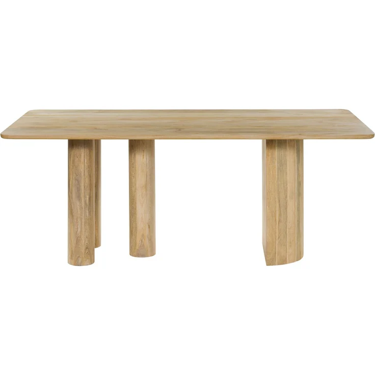 Esstisch Mango 180 x 90 x 77 natur lackiert FLORENZ #110 – Bild 7
