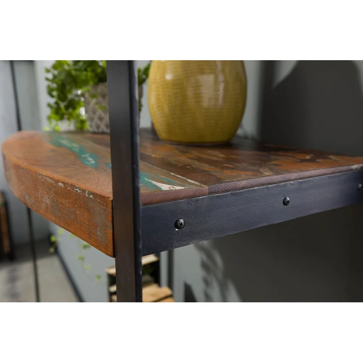 Regal Altholz 70x40x200 mehrfarbig lackiert INDUSTRIAL #44 – Bild 6