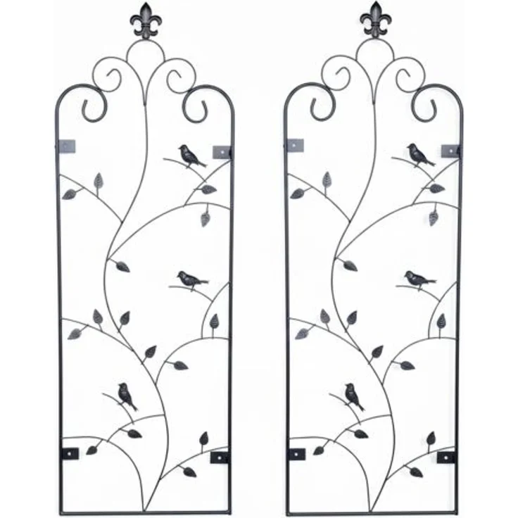 Relaxdays Rankgitter Wand 2er Set – Bild 8